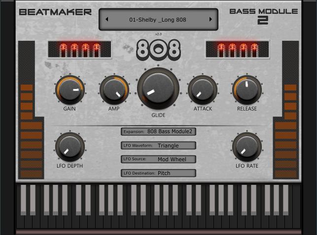 BeatMaker 808 Bass Module 2 v2.0 Win & MacOSX - AudioZ