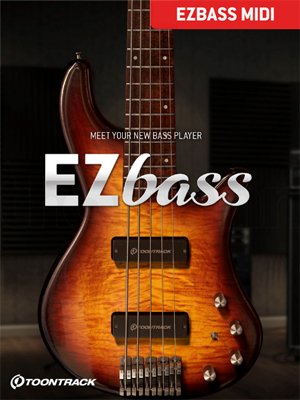 Toontrack EZbass MIDI Pack Update 08/11/2021