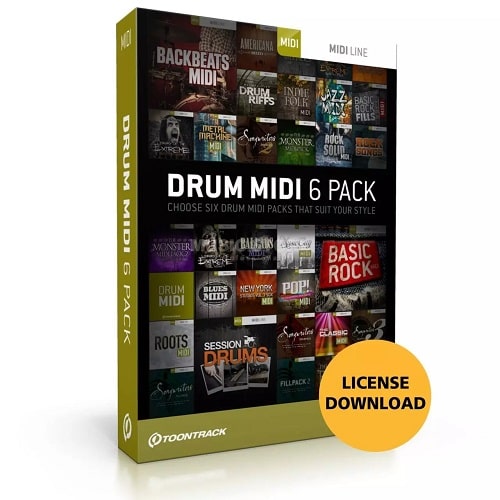 Toontrack – Drums MIDI Pack Update 08/11/2021