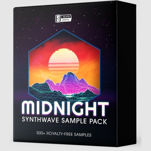 Slate Digital MIDNIGHT Synthwave Sample Pack WAV