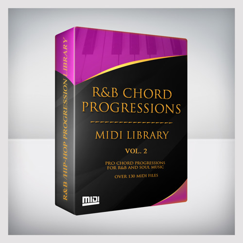 Tru-Urban RnB Chord Progressions Midi Library 2 WAV MIDI