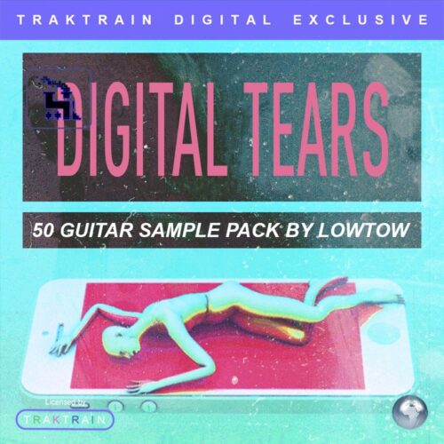 “Digital Tears” 50 Guitar Sample Pack by LOWTOW WAV