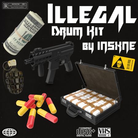 INSXNE «ILLEGAL» 2021 Drill Drum Kit WAV MIDI