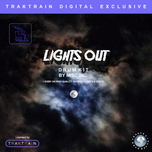 Lights Out Drum Kit – (over 100 files) by Misc Inc. WAV