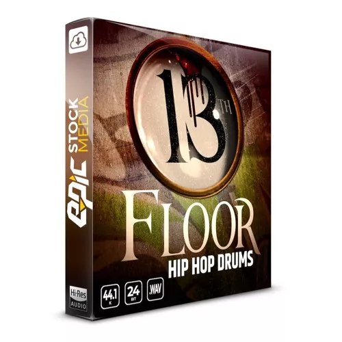 Epic Stock Media 13th Floor Hip Hop Drums Vol.1 WAV