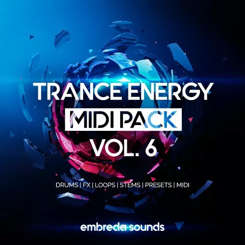 Embreda Sounds Trance Energy Midi Pack Vol.6 WAV MIDI FXP SPF