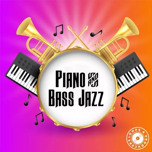 Loops 4 Producers Piano & Bass Jazz WAV