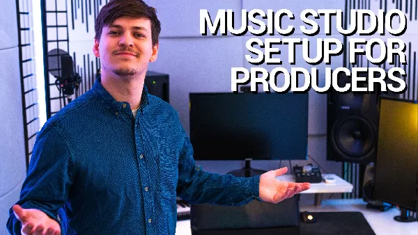 Music Studio Setup For Producers - Studio Tour TUTORIAL