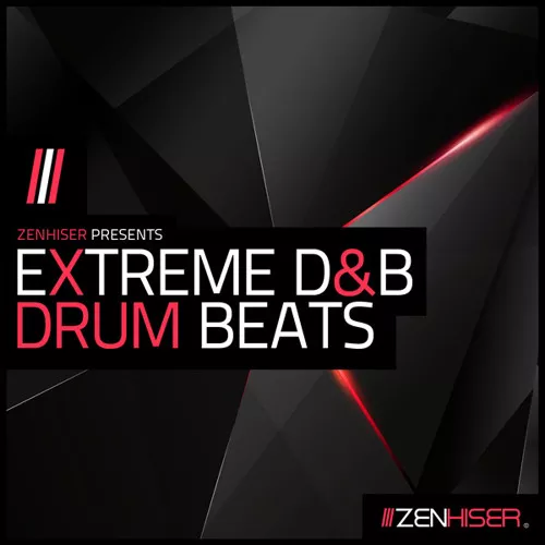 Zenhiser Extreme D&B Drum Beats WAV
