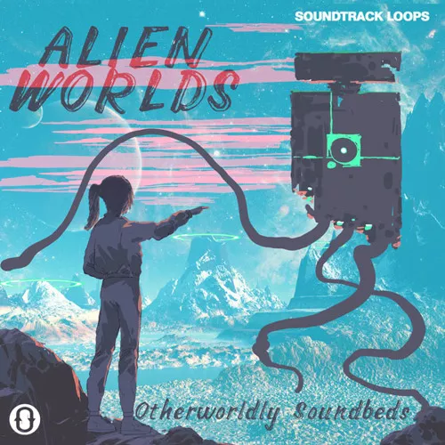 Soundtrack Loops Alien Worlds Retro Sci-Fi Soundscapes & Effects WAV