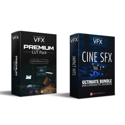 Movie Effects VFX CINE SFX Vol. 1 Ultimate Bundle & Premium LUT Pack