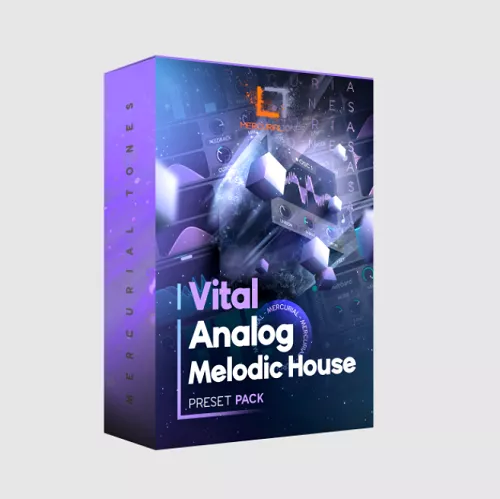 Mercurial Tones VITAL - Analog Melodic House Preset Pack