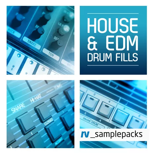 RV Samples House & EDM Drum Fills WAV