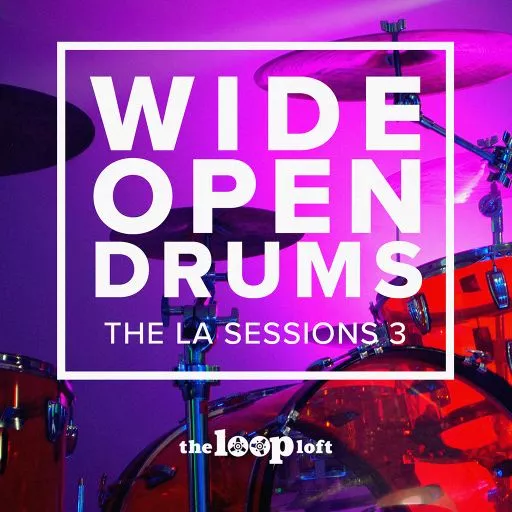 The Loop Loft Wide Open Drums: Lit Up WAV