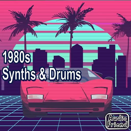AudioFriend 80s Synths & Drums WAV