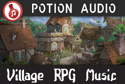 GameDev Market Village RPG Music WAV