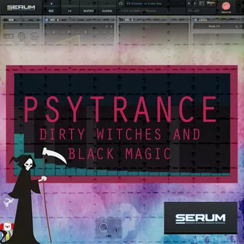 Dirty Witches & Dark Magic Psytrance Presets for Xfer Serum