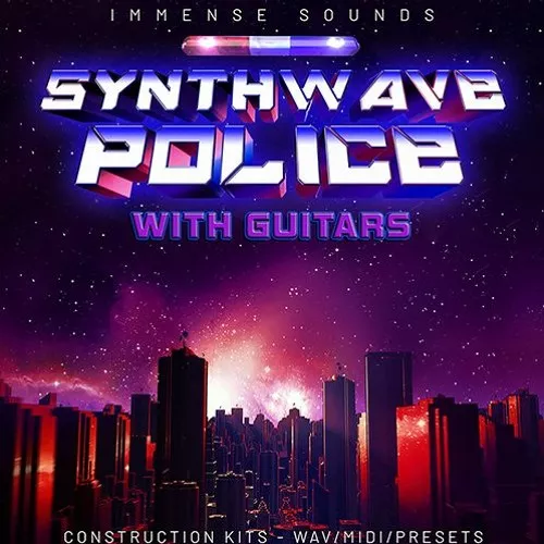 Immense Sounds Synthwave Police WAV MIDI FXP