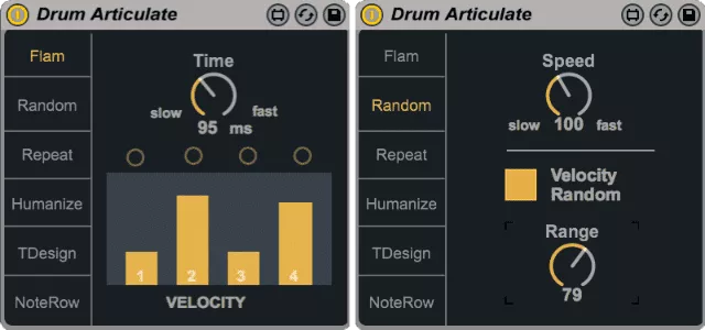 Max for Cats Drum Articulate [Max for Live]