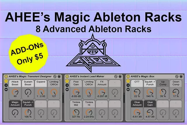 AHEE's Magic Ableton Racks (Add-Ons) (8 New Racks) 