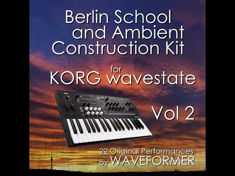 Waveformer Berlin School & Ambient Construction Kit Vol.2 [Korg Wavestate]