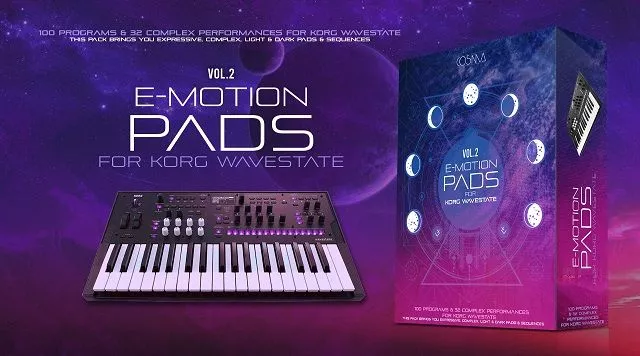 co5ma e-Motion Pads Vol.2 [Korg Wavestate Sound Bank]