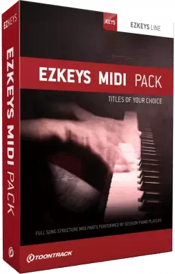 Toontrack EZkeys MIDI Pack