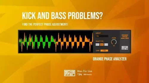 Nando Scheffer Orange Phase Analyzer Max for live device